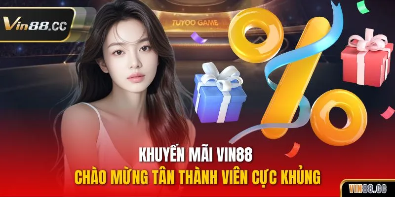 Khuyến mãi VIN88 chào mừng tân thành viên cực khủng