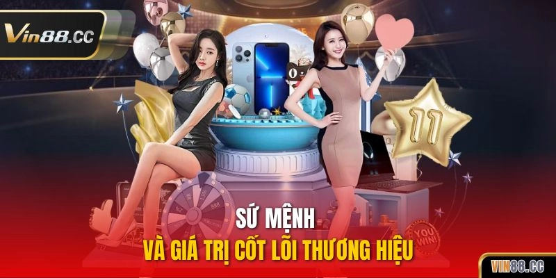 Sứ mệnh và giá trị cốt lõi thương hiệu